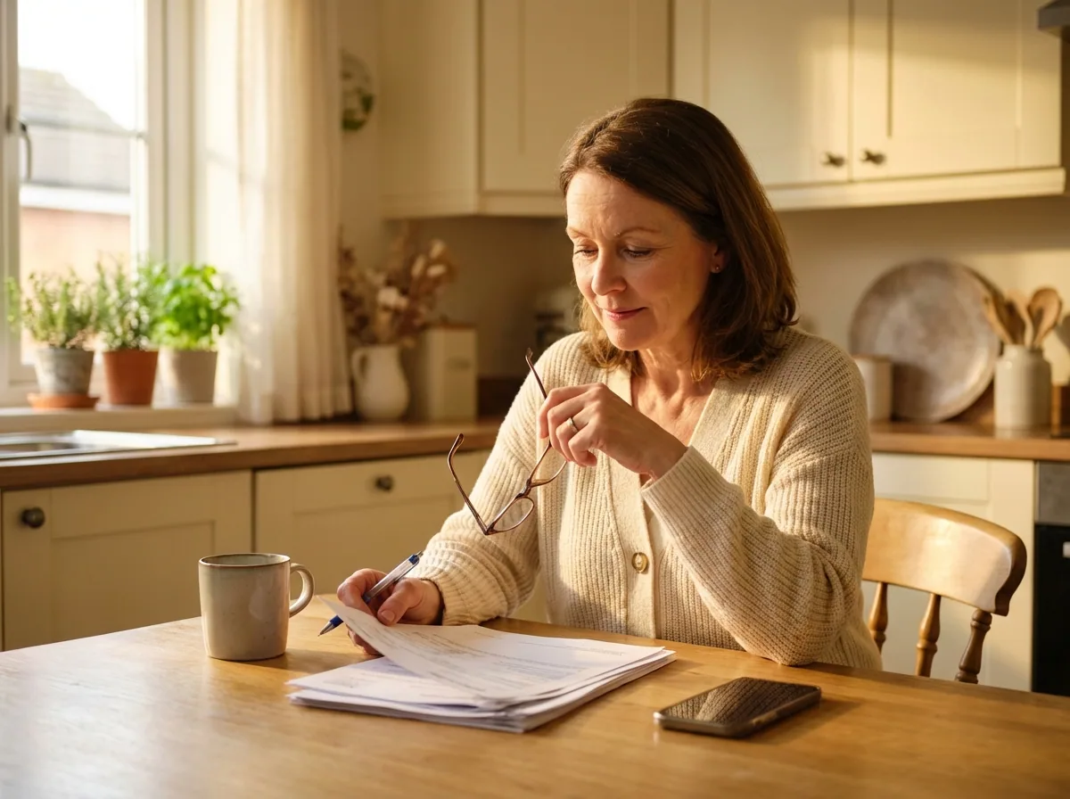 Patient reviewing medication assistance options with RxNavigator